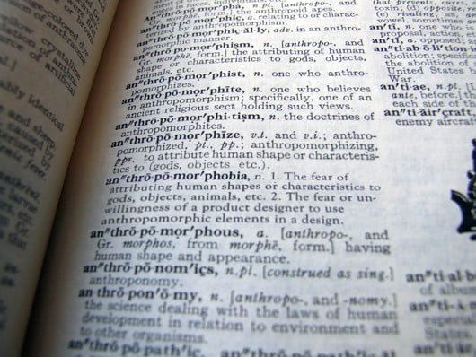 Visual of Suffering from Anthropomorphobia?