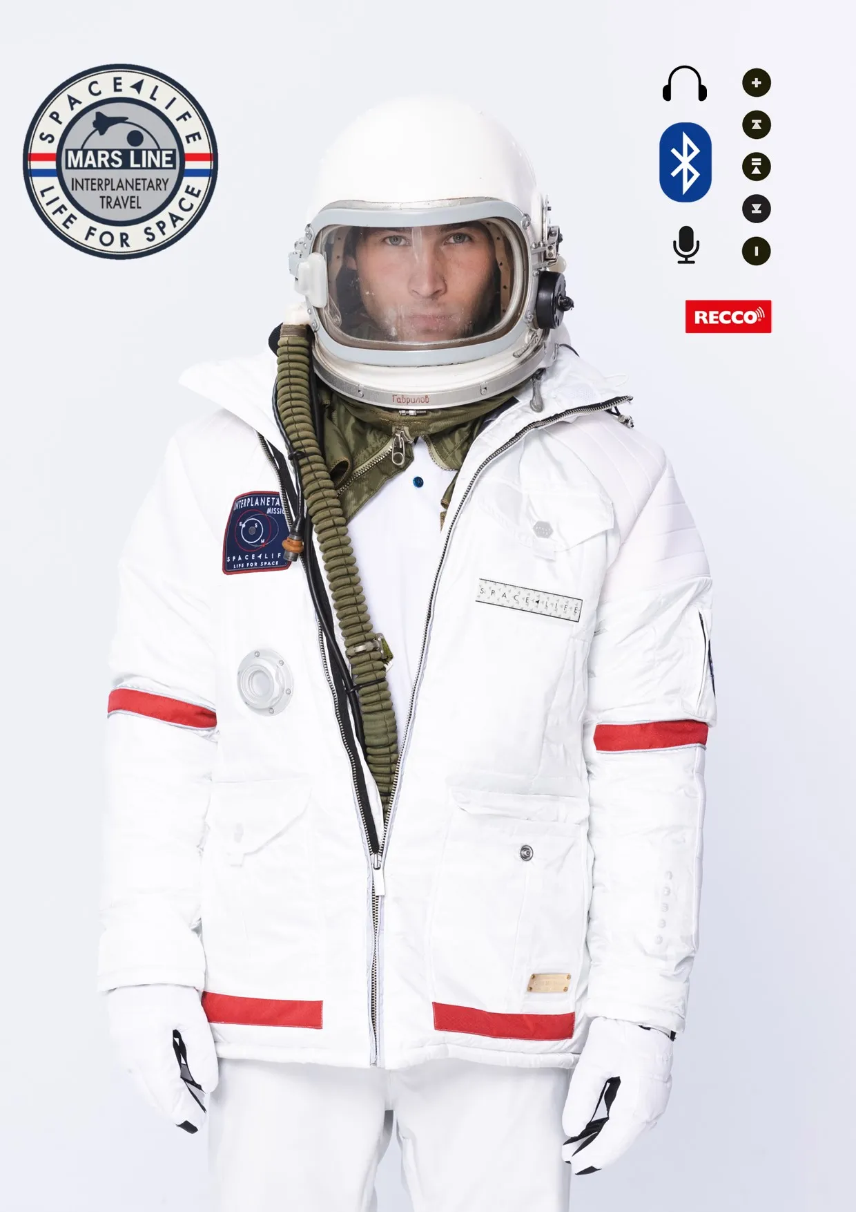 Lufthansa × nano universe travel coat Spacelife Marsline Jacket | Next Nature