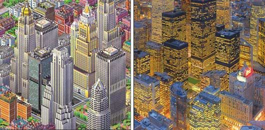 Fake for Real: Sim City