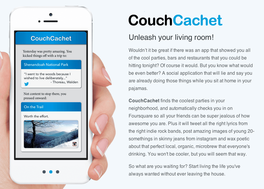 Software Fakes an Active Social Life While You're on the Sofa