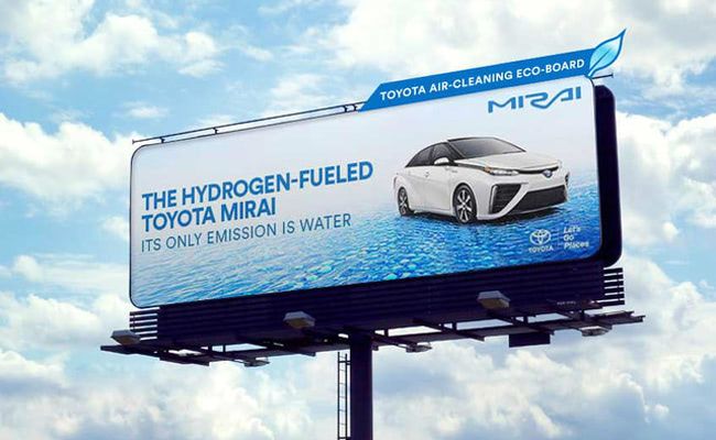 Air Purifying Billboards