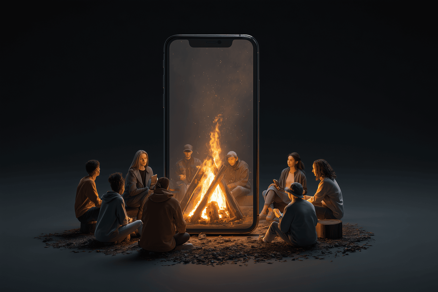 Van kampvuur naar TikTok