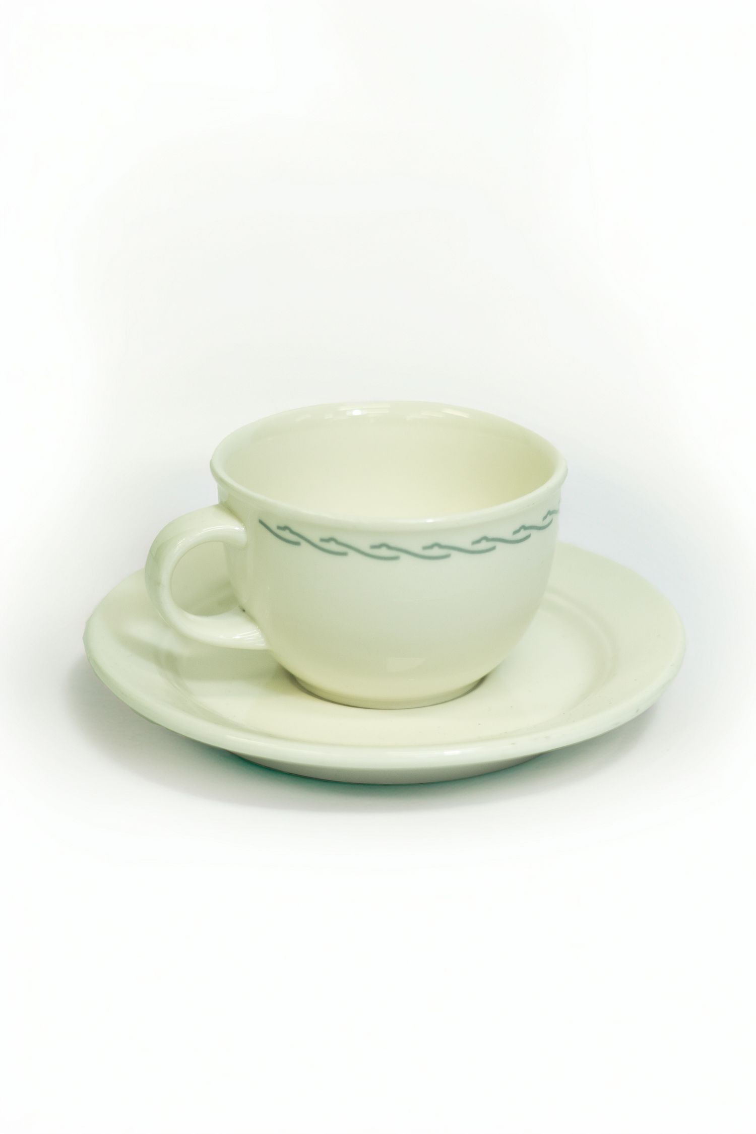 Evoluon tea cup + saucer