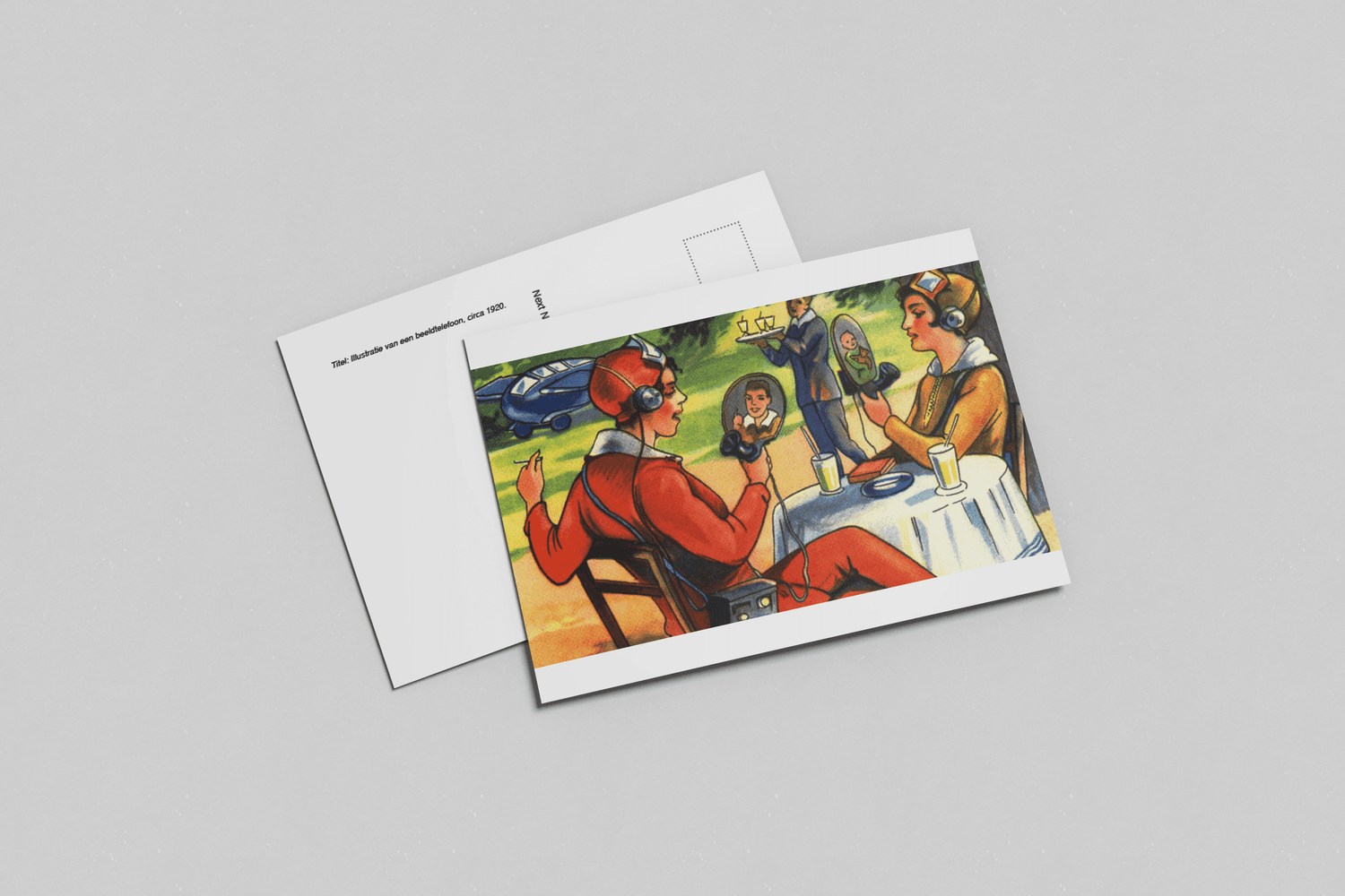 RetroFuture postcard set