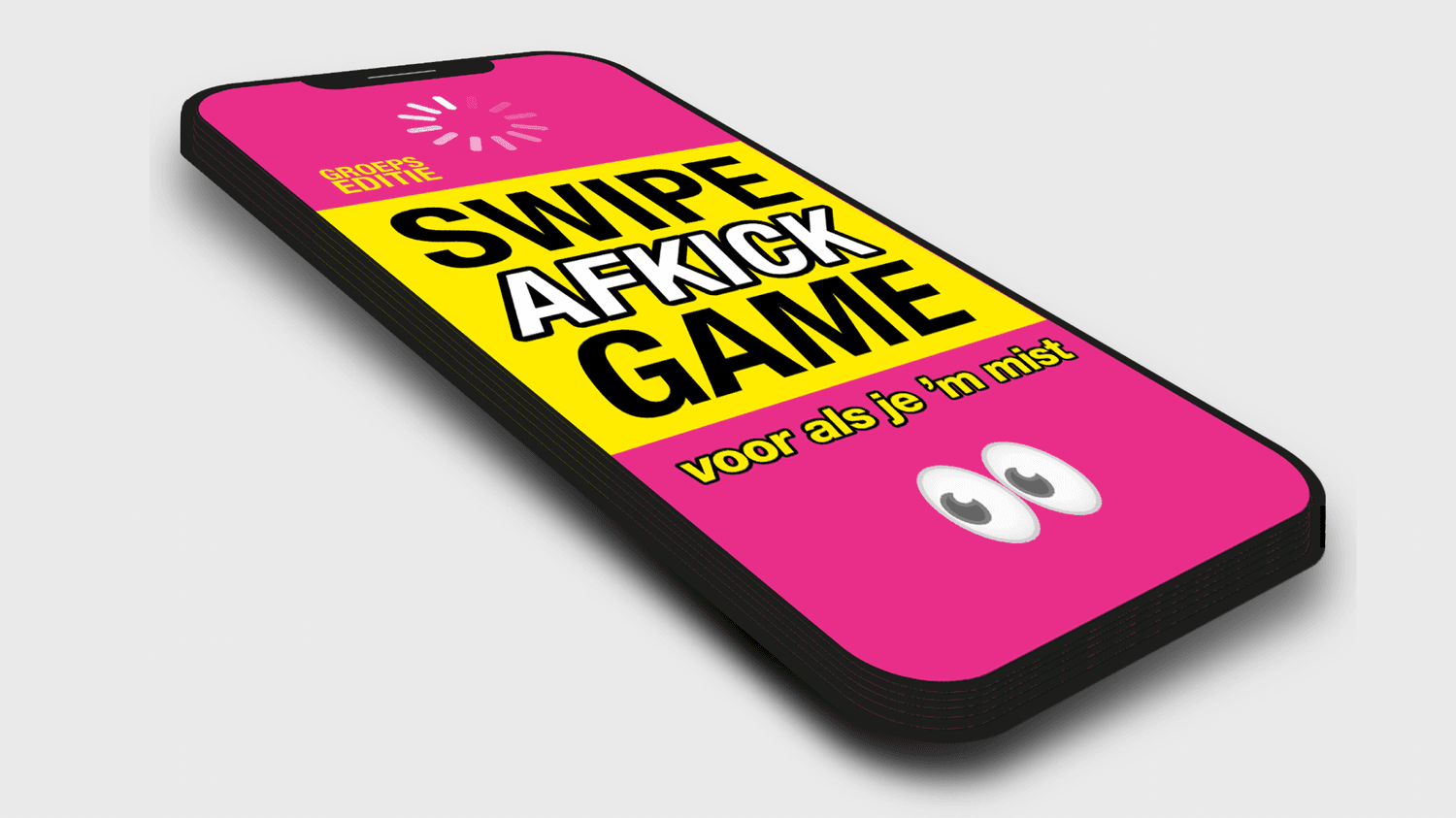 SWIPE afkick-game (onderwijs aanbieding)