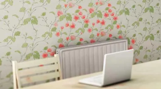 Wallpaper Blooms When the Heat is On