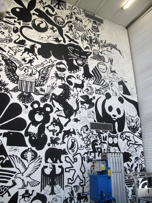 Corporate animal wallpaper (in real life)