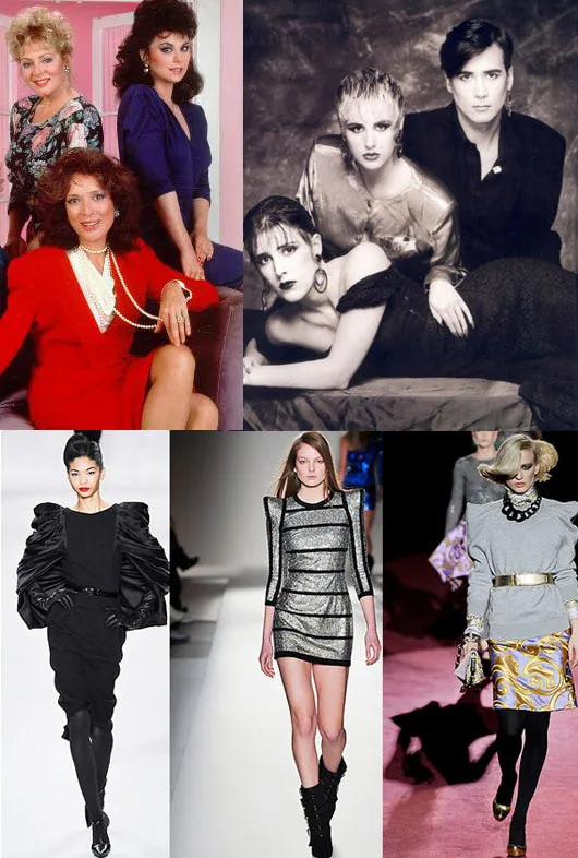 Shoulder Pads: Fashion tide back to the 80's?