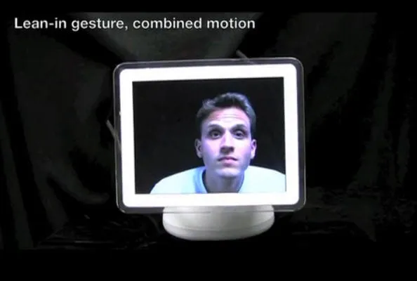 A Computer that Nods and Waves When You Do