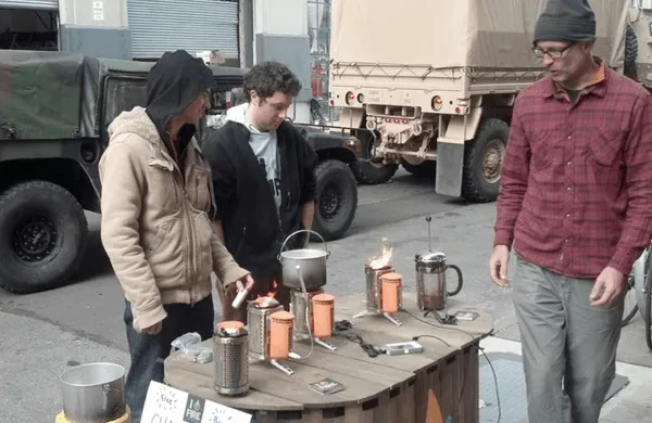 Charging Phones by (and with) Camp Fire