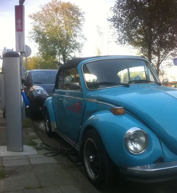 Electrically Powered Vintage Beetle