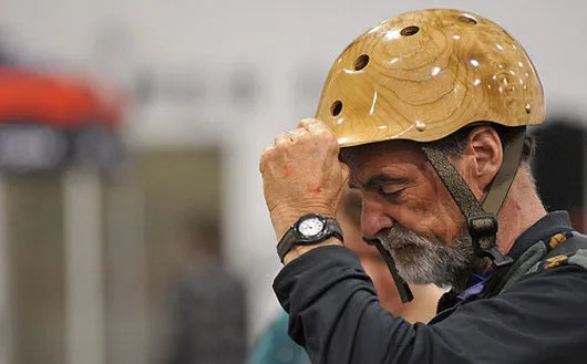 Helmet Crafted from Wood and Cork is just as Safe as Your Plastic and Foam One