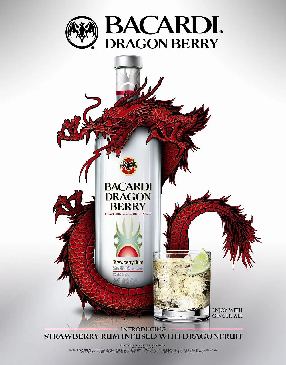 Selling Rum with Dragons, Berries & Bats