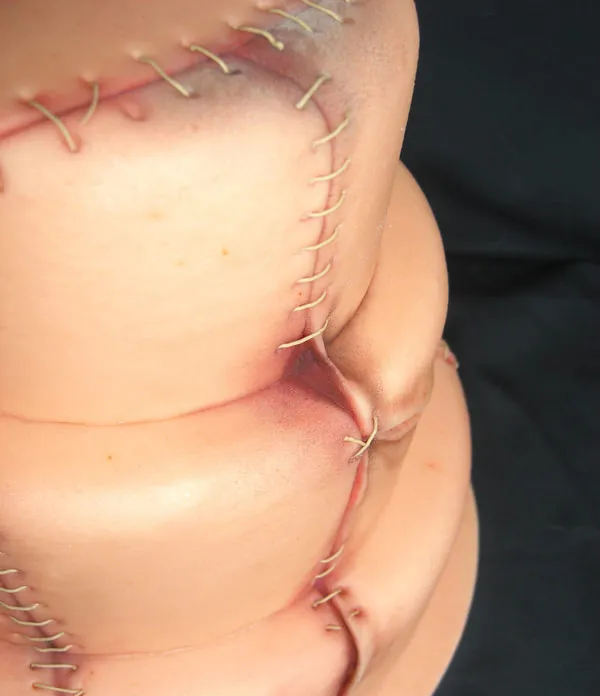 Cake Made from Human Skin