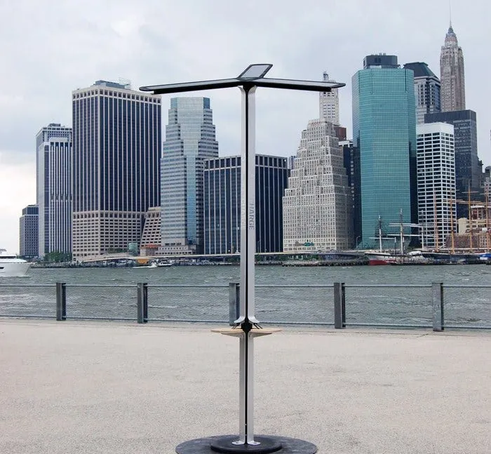 Free Solar Chargers in the Streets of NY