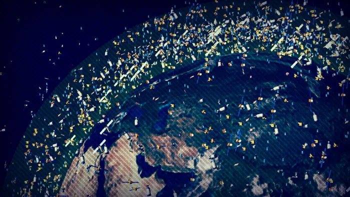 A Net will Collect Debris from Outer Space