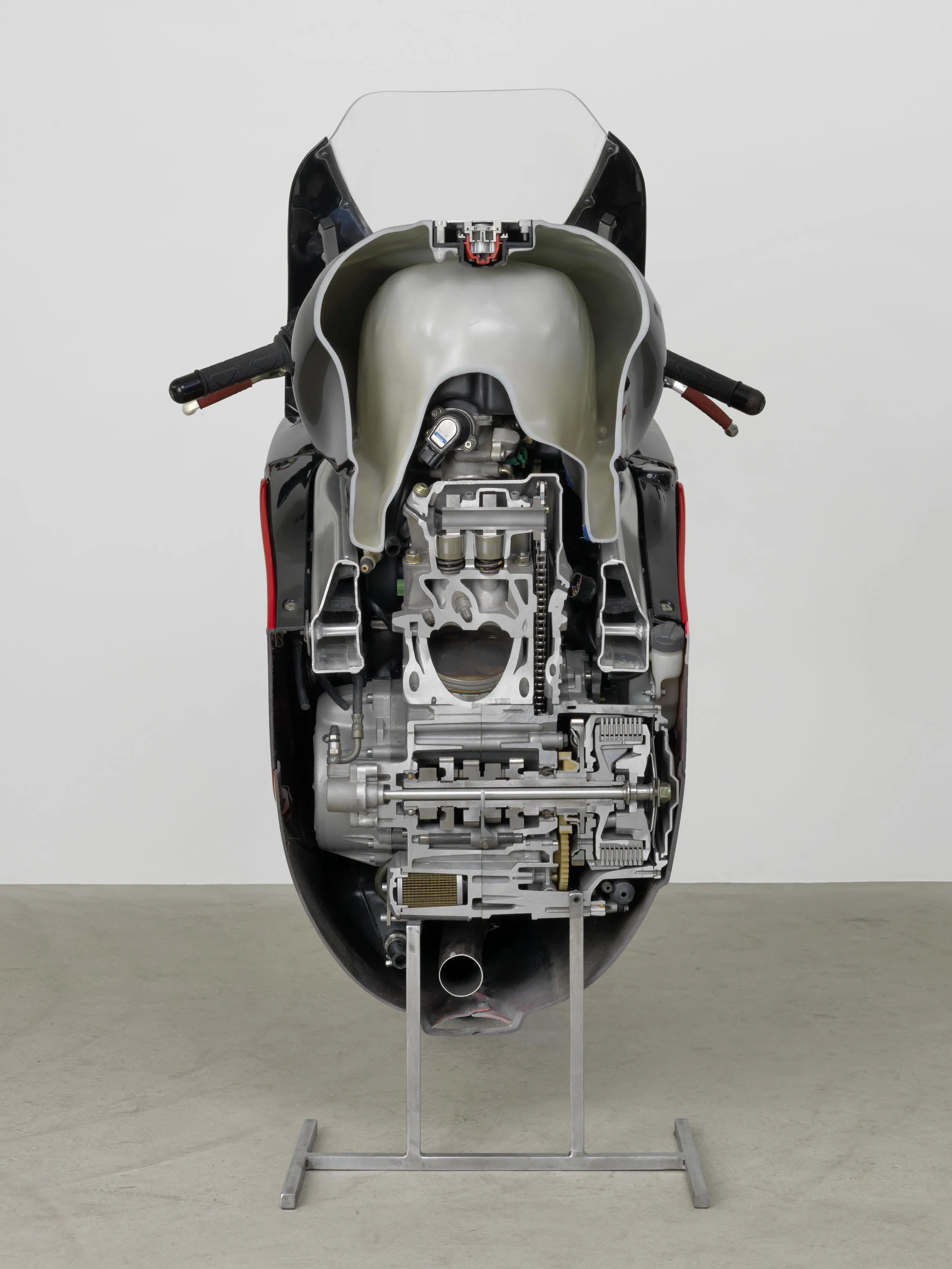 Dissected Motorcycle