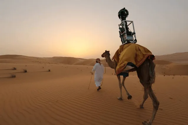 Google Street View Camel