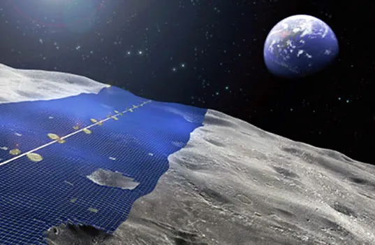 Lunar Solar Power Generation