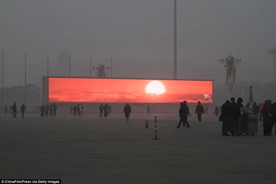 The Sunrise is Now Televised in Beijing