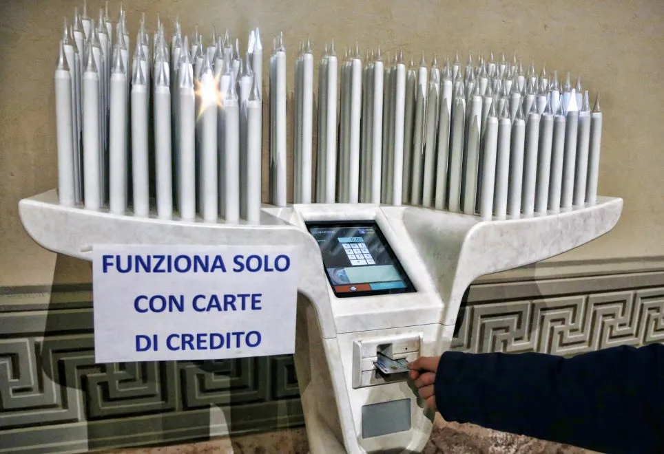 In This Church We Only Take Credit Cards