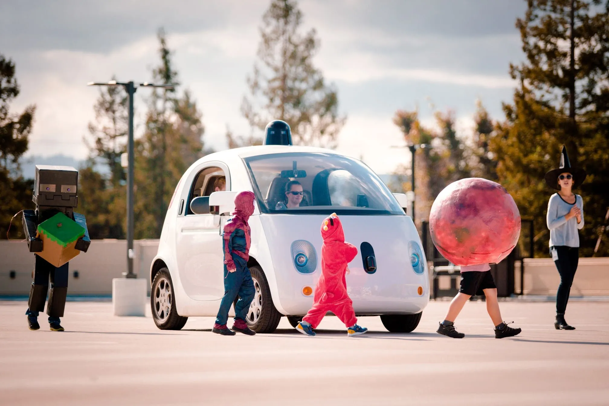 Self-Driving Cars Practice Kids Recognition