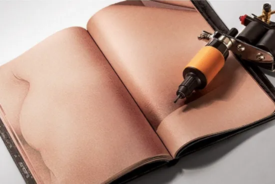 The Sketchbook Made Of Artificial Skin