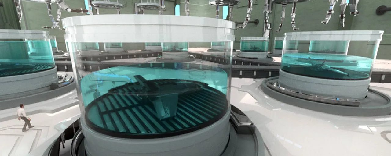 Growing Drones From Chemicals