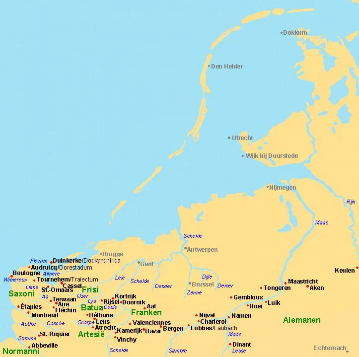 Holland Before the Dikes