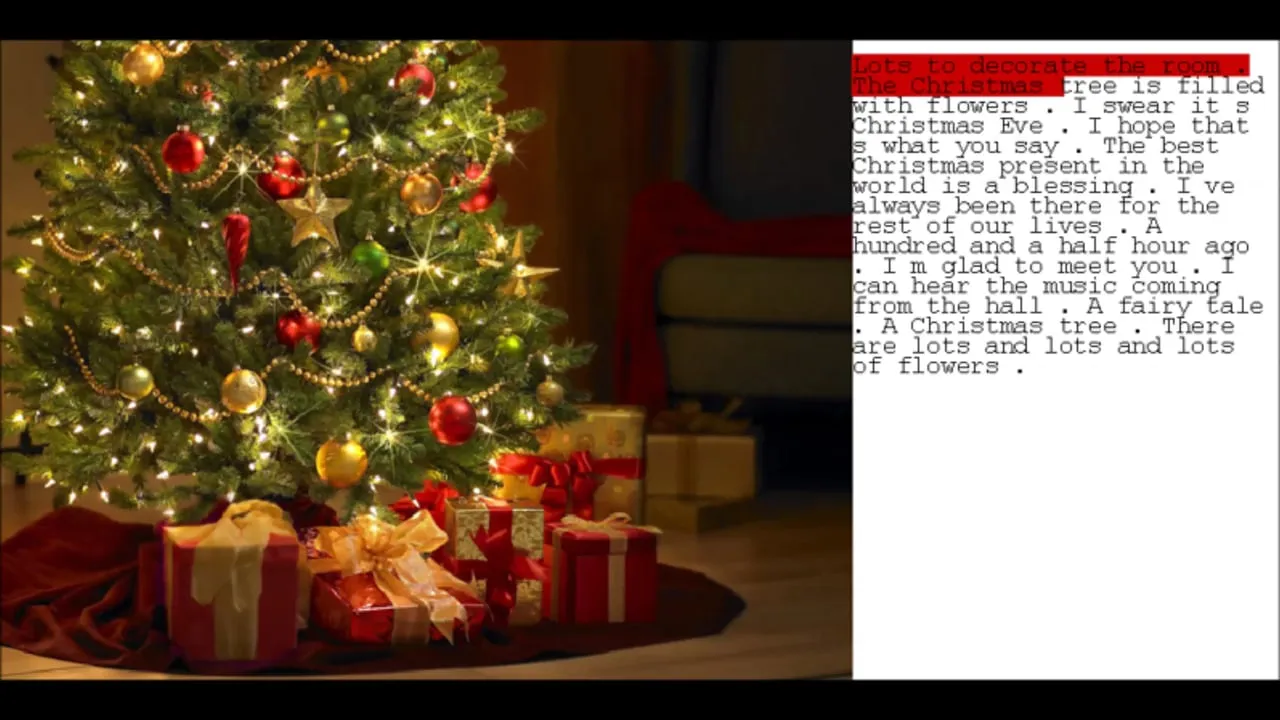 KaraokeBot Sings Christmas Carols