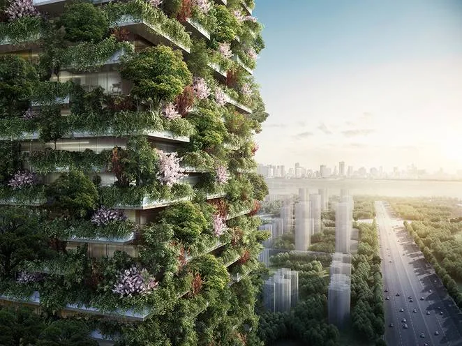 When Buildings Become Trees