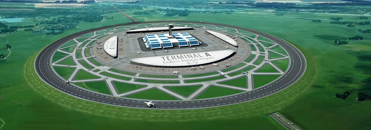 Circular Runway for Airport Efficiency