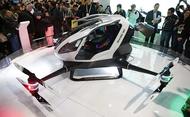 The Self-Flying Taxi Drone