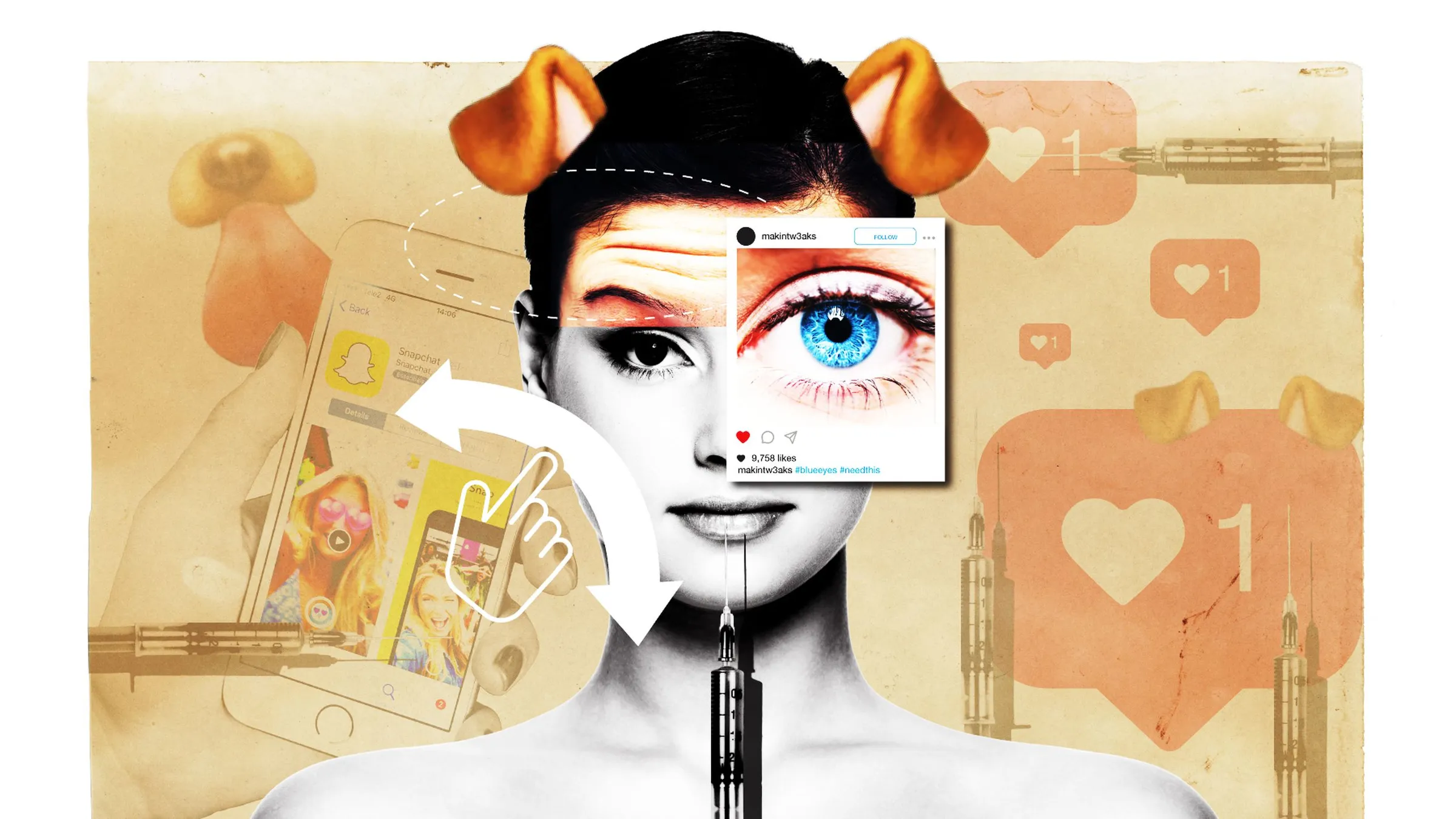 Teens are seeking cosmetic surgery to look like your favorite Snapchat filter