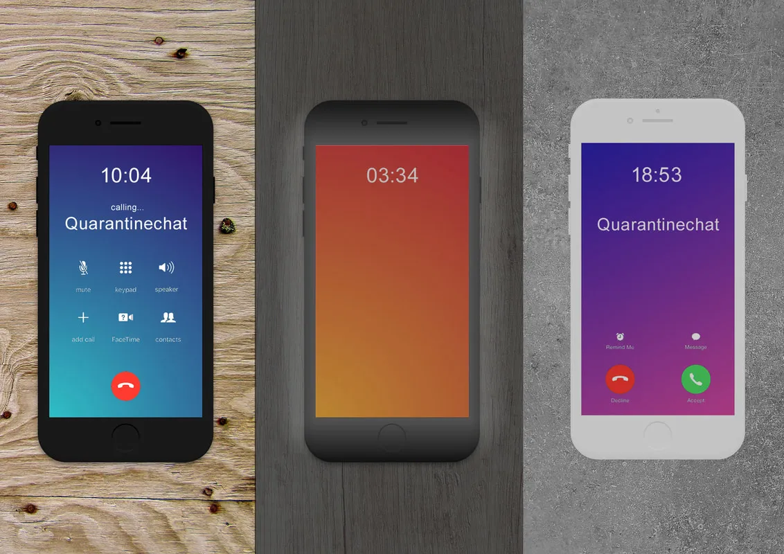 This app allows you to talk to quarantined people around the world