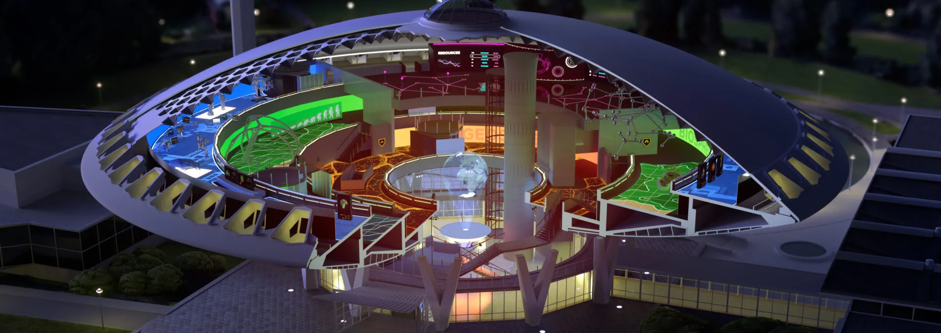 Let your vision of the future shine at Next Nature Museum!